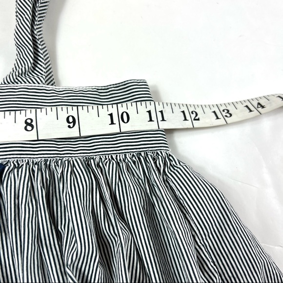 United Colors of Benetton Stripe Girls Bow Dress Size XS - Picture 7 of 8